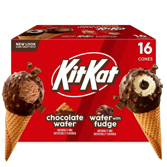 Kit Kat Cones Variety Pack, Frozen, 16ct.