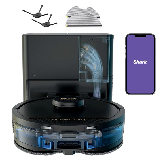 Shark Navigator 2-in-1 Wet & Dry Robot Vacuum with Self-Empty Base