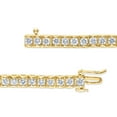thumbnail image 2 of 4.96 CT. T.W. Diamond Tennis Bracelet in 14K Gold, 2 of 5