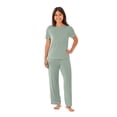 thumbnail image 1 of Member’s Mark Women’s Tee & Pant Pajama Set, 1 of 8