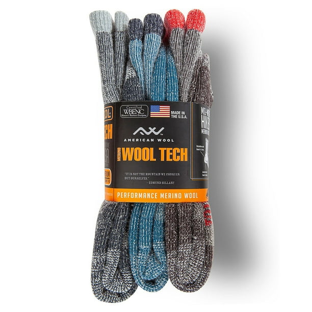 Omniwool 3-Pack Wool Tech Hiking Sock - Samsclub.com