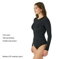 thumbnail image 4 of Edited by Hunter McGrady Women's Long Sleeve Bodysuit, 4 of 11