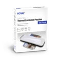 thumbnail image 1 of Royal Letter Size Thermal Laminator Pouches 200 count, 1 of 4