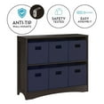 thumbnail image 5 of RiverRidge Horizontal Bookcase with 6 Bins, Assorted Shelf and Bin Colors, 5 of 6