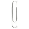 thumbnail image 2 of ACCO Recycled Paper Clips, 90% Recycled, Smooth, Jumbo, 100/Box, 8 Pack, 2 of 4