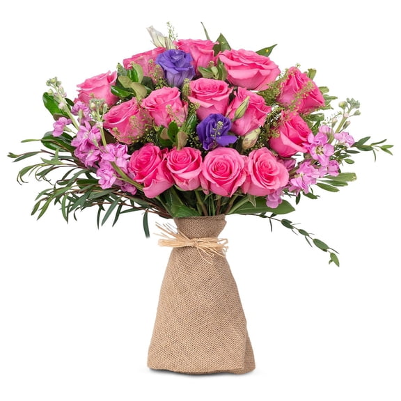 Member's Mark Farm Fresh Rose Bouquet, 28 stems, choose color