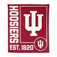 thumbnail image 1 of Logo Brands Indiana Hoosiers 60"x70" Super Plush Blanket, 1 of 6