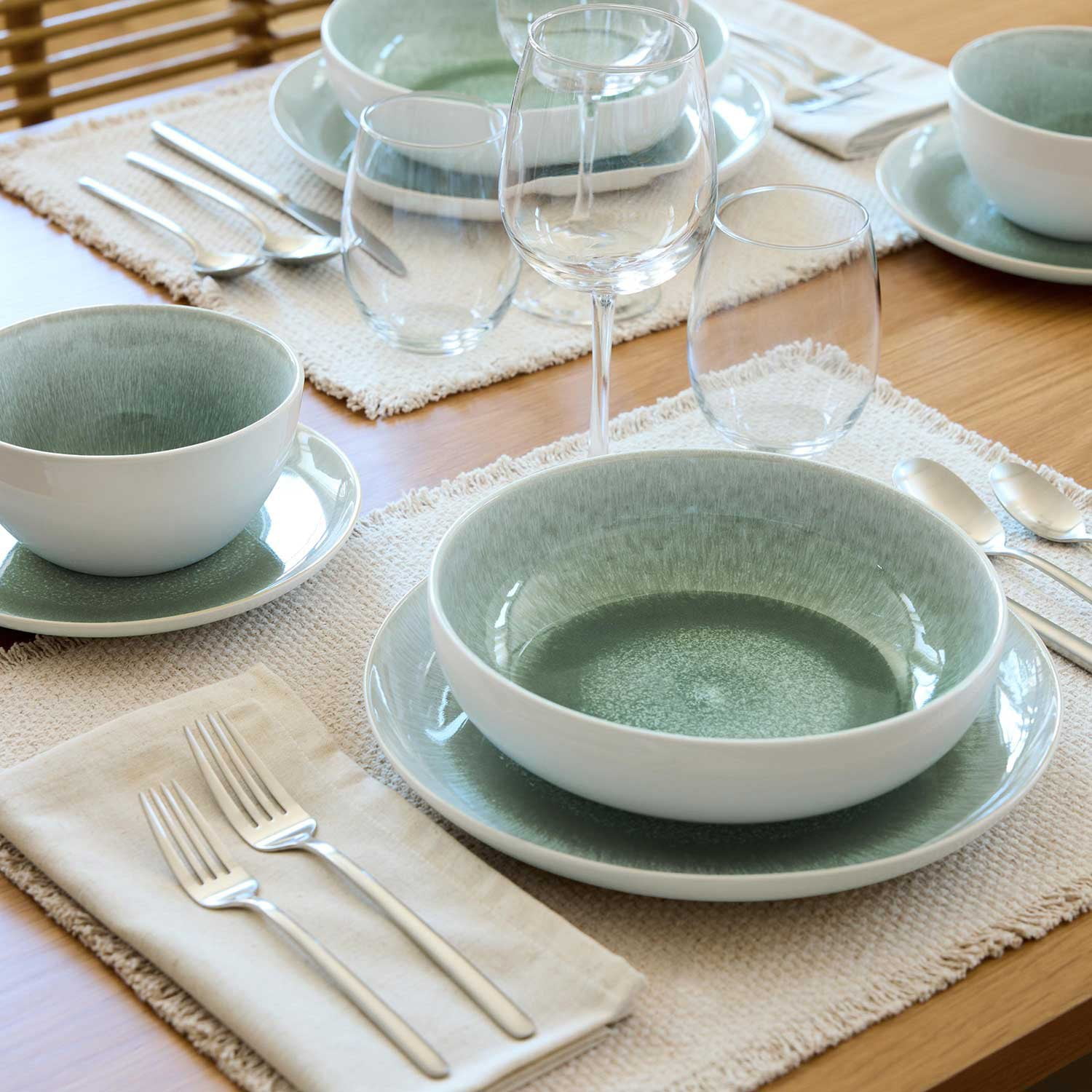 Member's Mark 4-Piece Stoneware Reactive Pasta Bowl Set - Samsclub.com