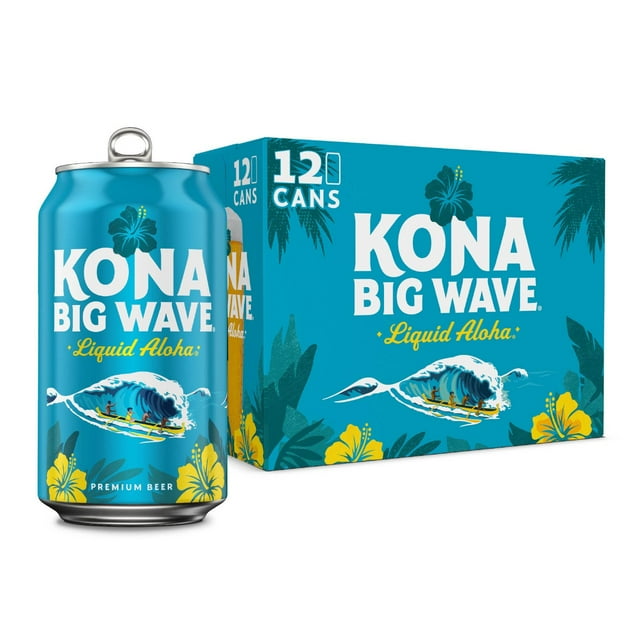 Kona Big Wave Golden Ale Beer, 12 fl. oz. can, 12 pk.