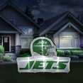 thumbnail image 3 of Logo Brands New York Jets Pre-Lit 7’x10’ Team Inflatable, 3 of 6