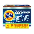 thumbnail image 1 of Tide Power PODS + Ultra OXI Laundry Detergent Pacs, Original, 72 ct., 1 of 9