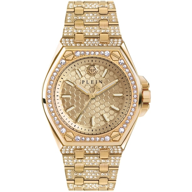 Philipp Plein Extreme IP Yellow Gold Bracelet Watch, 38MM  display picture 3