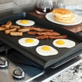 thumbnail image 2 of Nordic Ware Ceramic Nonstick Double Backsplash Griddle, 2 of 8