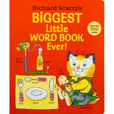 Richard Scarry's Biggest Little Word Book Ever!, Board Book