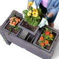 thumbnail image 4 of Step2 Lakewood Dark Cedar Raised Planter, 4 of 12