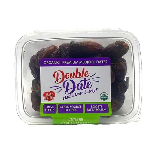 Double Date Organic Whole Medjool Dates, 2 lbs.