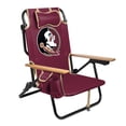 thumbnail image 1 of Logo Brands Florida State Seminoles Reclining Beach Chair, 1 of 6