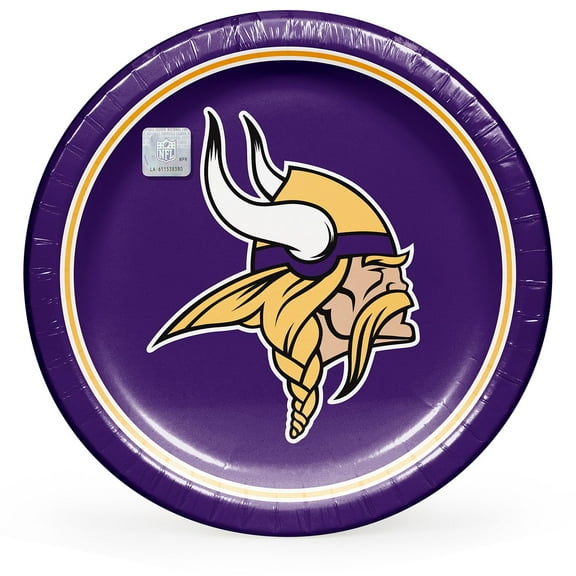 NFL Round Paper Plates, 10", 85 ct., Choose Your Team