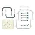 thumbnail image 4 of Medline Bath Bench with Padded Armrests, 350 lb Capacity, Height Adjustable 16" - 21", 4 of 4