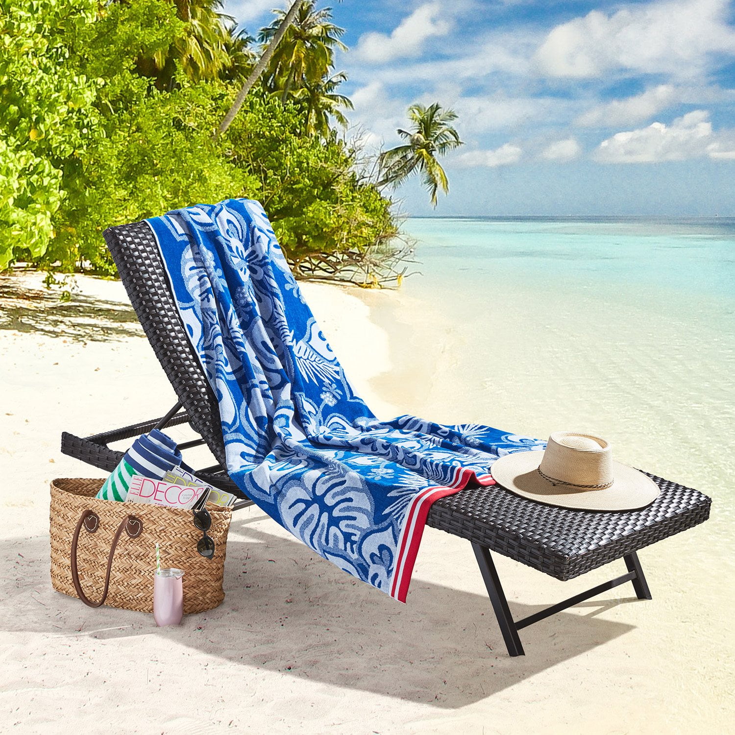 Member's Mark 2-Pack Oversized Beach Towels, 40