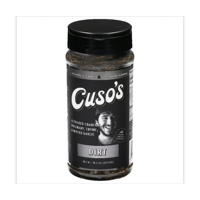 Cuso’s Dirt Ultimate All-Natural Seasoning Blend, 10.5 oz.