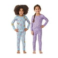 thumbnail image 1 of Member's Mark Toddler & Girls 4-Piece Organic Cotton Pajama Set, 1 of 9