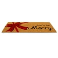 thumbnail image 1 of Member's Mark 23" x 57" Holiday Double Door Coir Mat, Let's Be Merry, 1 of 8