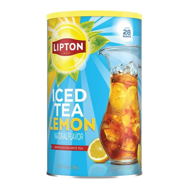 Lipton Sweetened Iced Tea Mix, Lemon, 89.8 oz. - Samsclub.com