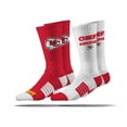thumbnail image 1 of Kansas City Chiefs Adult 2-Pack Crew Socks, 1 of 3