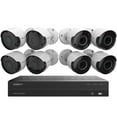 thumbnail image 1 of Wisenet-8 Channel DVR Surveillance System with 1TB Hard Drive, 8- Camera 1080p Full HD Indoor/Outdoor Cameras, 1 of 7