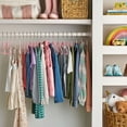 thumbnail image 6 of Member's Mark Heavy Duty Kids Velvet Hangers, Assorted Colors - 30 Pack, 6 of 6
