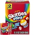 thumbnail image 1 of Skittles Pop'd Originals Freeze Dried, Resealable Candy, 5.5 oz, 2 pk., 1 of 9