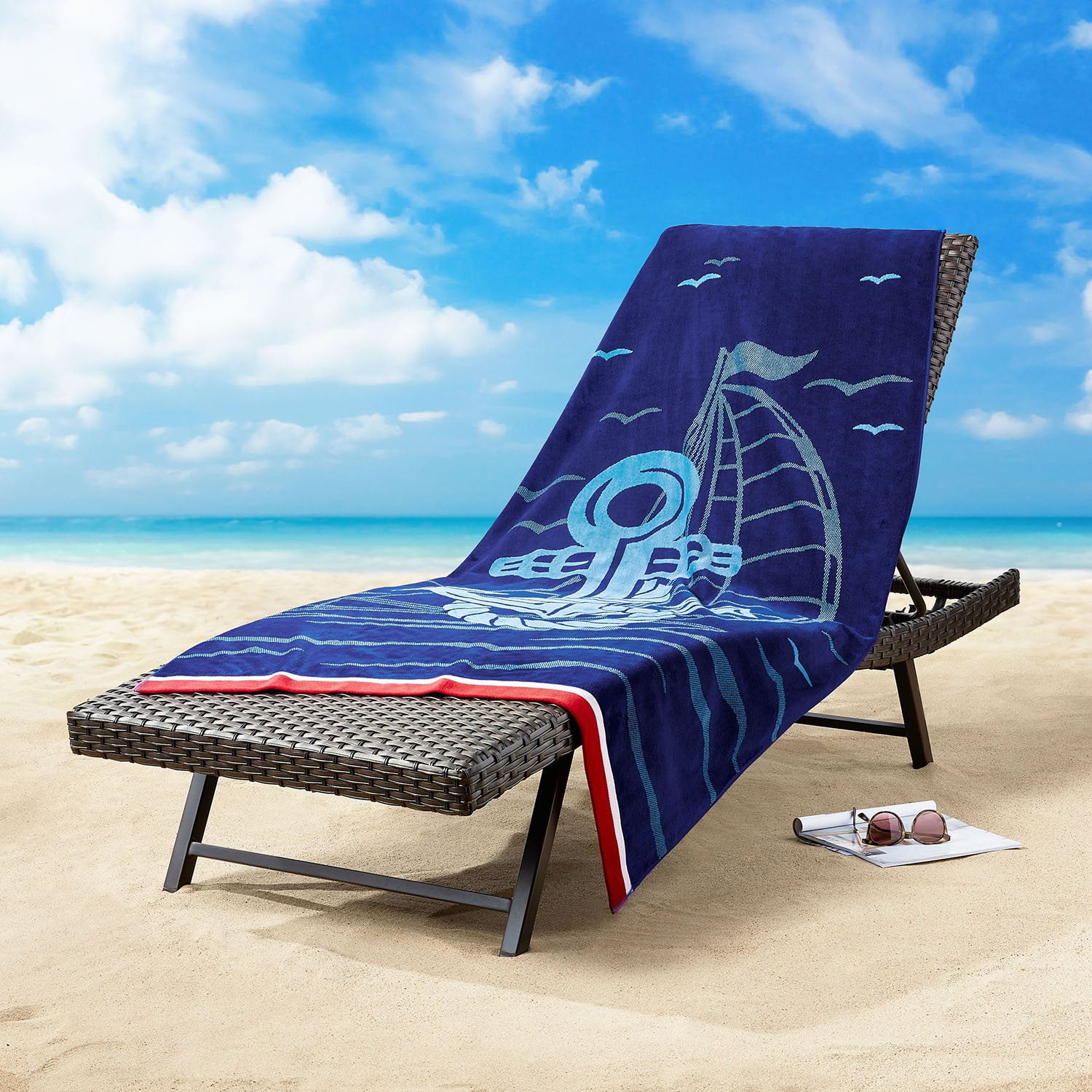 Member's Mark 2-Pack Oversized Beach Towels, 40