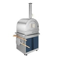 thumbnail image 5 of Thor Kitchen 5-piece Stainless Steel Outdoor Kitchen with 30“ Drop In Grill, Outdoor Refrigerator, Pizza Oven, Sink Cart and Griddle, 5 of 11