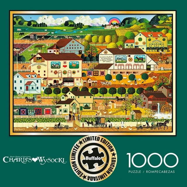 Buffalo Games Interlocking Jigsaw Puzzle, 1000 pc.