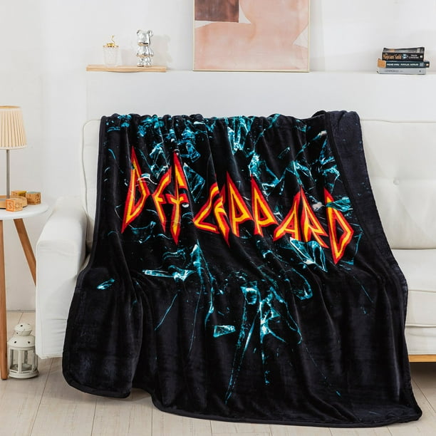 Classic Rock Band Luxury Throw Blanket, 60