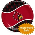 thumbnail image 4 of Collegiate Round Paper Plates, 10", 85 ct., Choose Your Team, 4 of 6