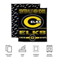 thumbnail image 6 of Logo Brands Centerville High School 60"x70" Super Plush Blanket, 6 of 7