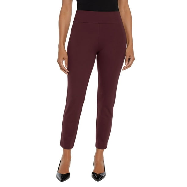 accessories for a burgundy dress Sean Alexander Burgundy Skinny Fit Dress Pants  Franky Fashion