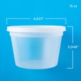 thumbnail image 3 of Member's Mark Deli Container with Lid 16 oz., 240 ct., 3 of 6
