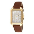 thumbnail image 1 of Raquel Three-Hand Date Brown Leather Watch, 26mm, 1 of 6
