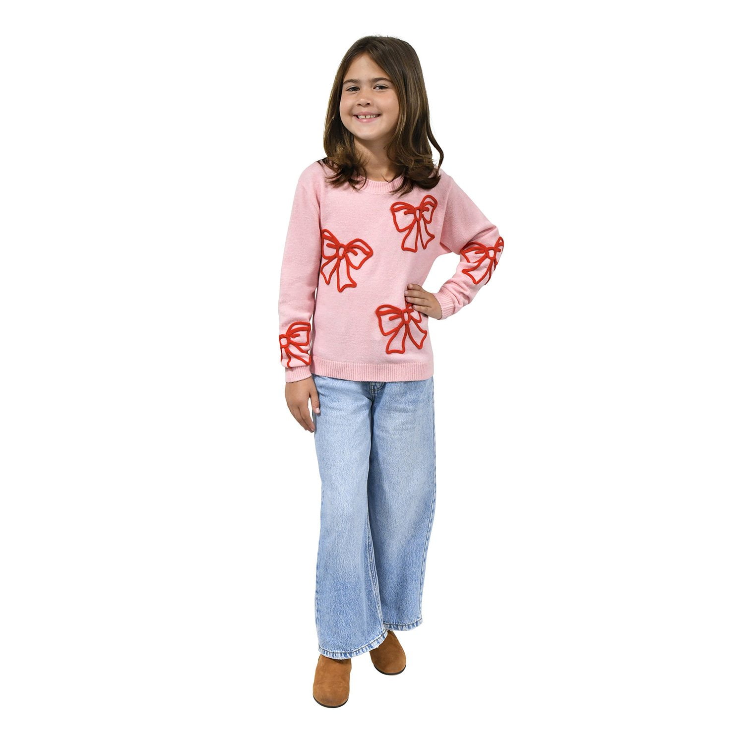 Zunie Girls Holiday Sweater