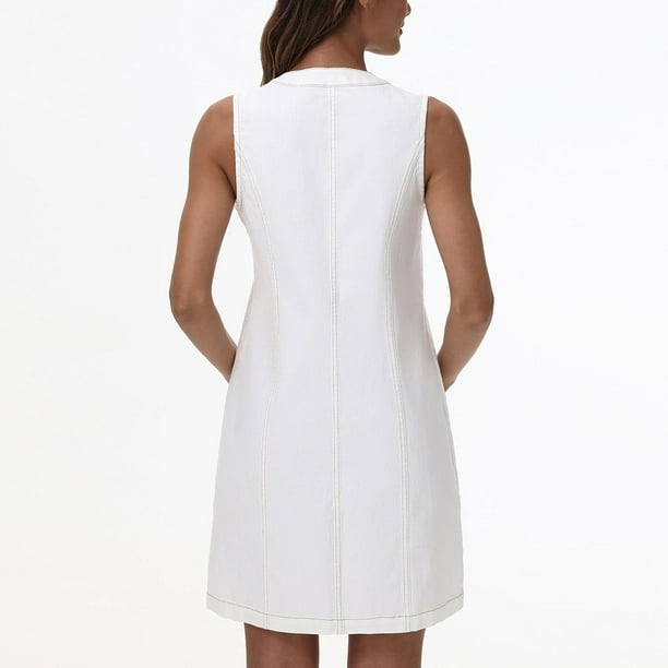 white christmas dresses Tyla Sleeveless Mini Dress main image 0