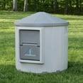 thumbnail image 9 of ASL Solutions Insulated Colossal Round Barn Premium Palace Dog House, Choose Color, 9 of 9