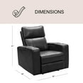 thumbnail image 3 of Mason Power Theatre Recliner with Power Adjustable Headrest, 3 of 8