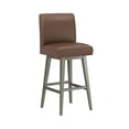 thumbnail image 2 of HH2 Home Parson Wood Adjustable Height Swivel Bar Stool, 2 of 2