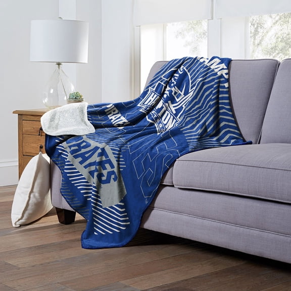 Officially Licensed NCAA Cloud Throw Blanket with Sherpa Back, 60" x 70"