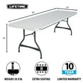 thumbnail image 4 of Lifetime 8' Tables and Chairs Combo (32 Count), 4 of 16
