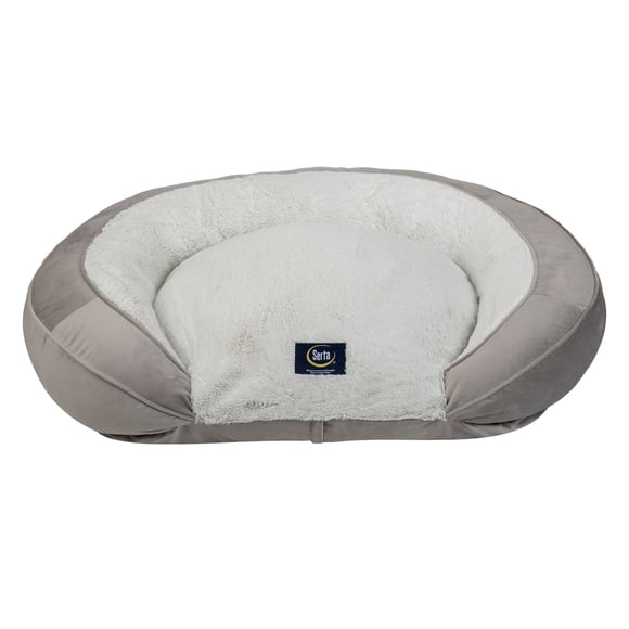 Serta Oval Couch Cat & Dog Bed Large, Choose Color