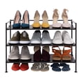thumbnail image 9 of Seville Classics 3-Tier Resin Slat Shoe Rack, 26.5" W x 12.2" D x 19" H Assorted Colors, 9 of 22